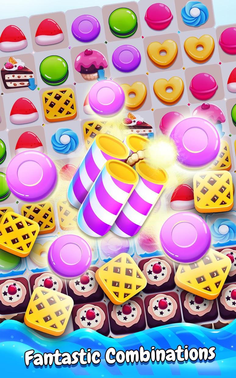 Cookie Burst Mania- New Match 3 Puzzle Game