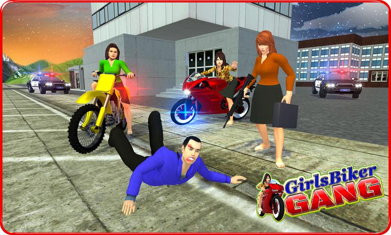 Girls Biker Gang 3D_截图_2