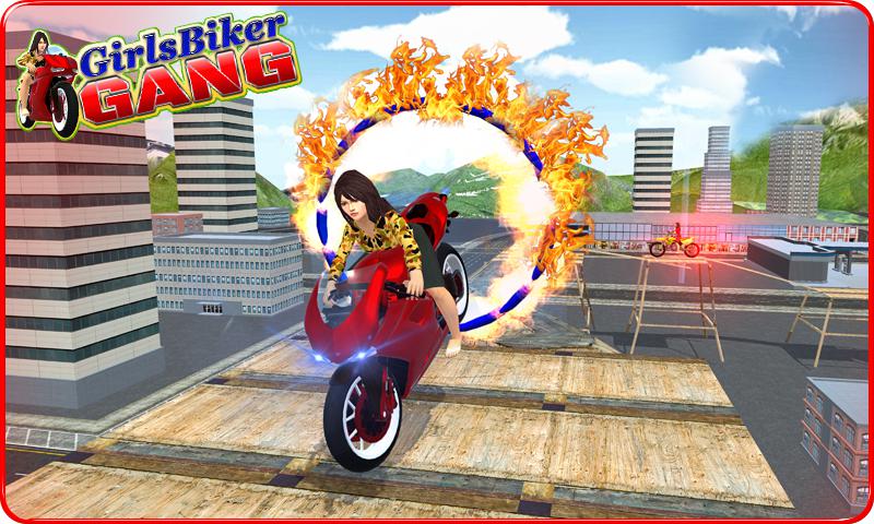 Girls Biker Gang 3D_截图_4