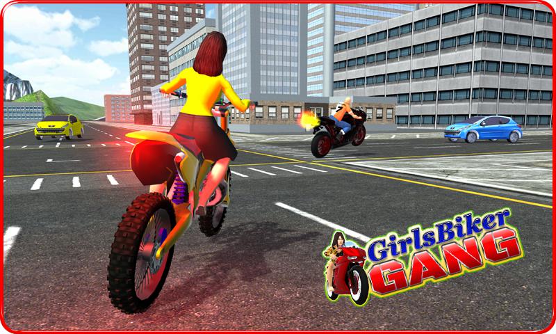 Girls Biker Gang 3D_截图_3