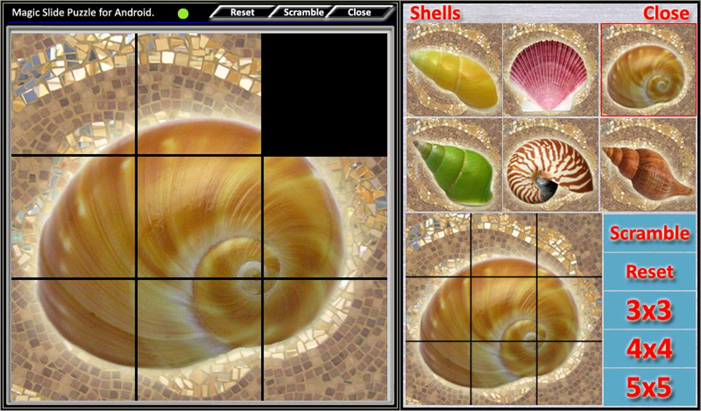 Magic Slide Puzzle Shells_截图_4