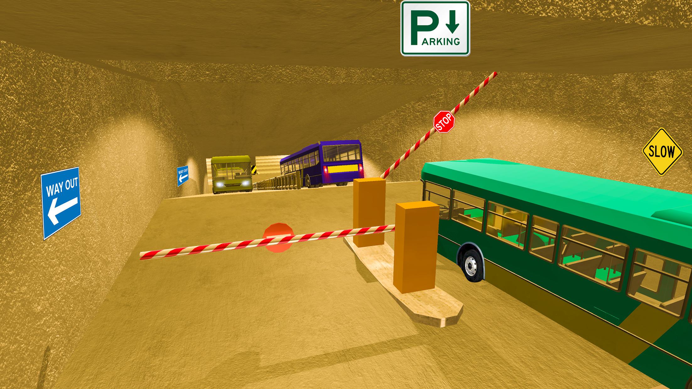 Coach Bus Parking Simulator 3D_截图_3