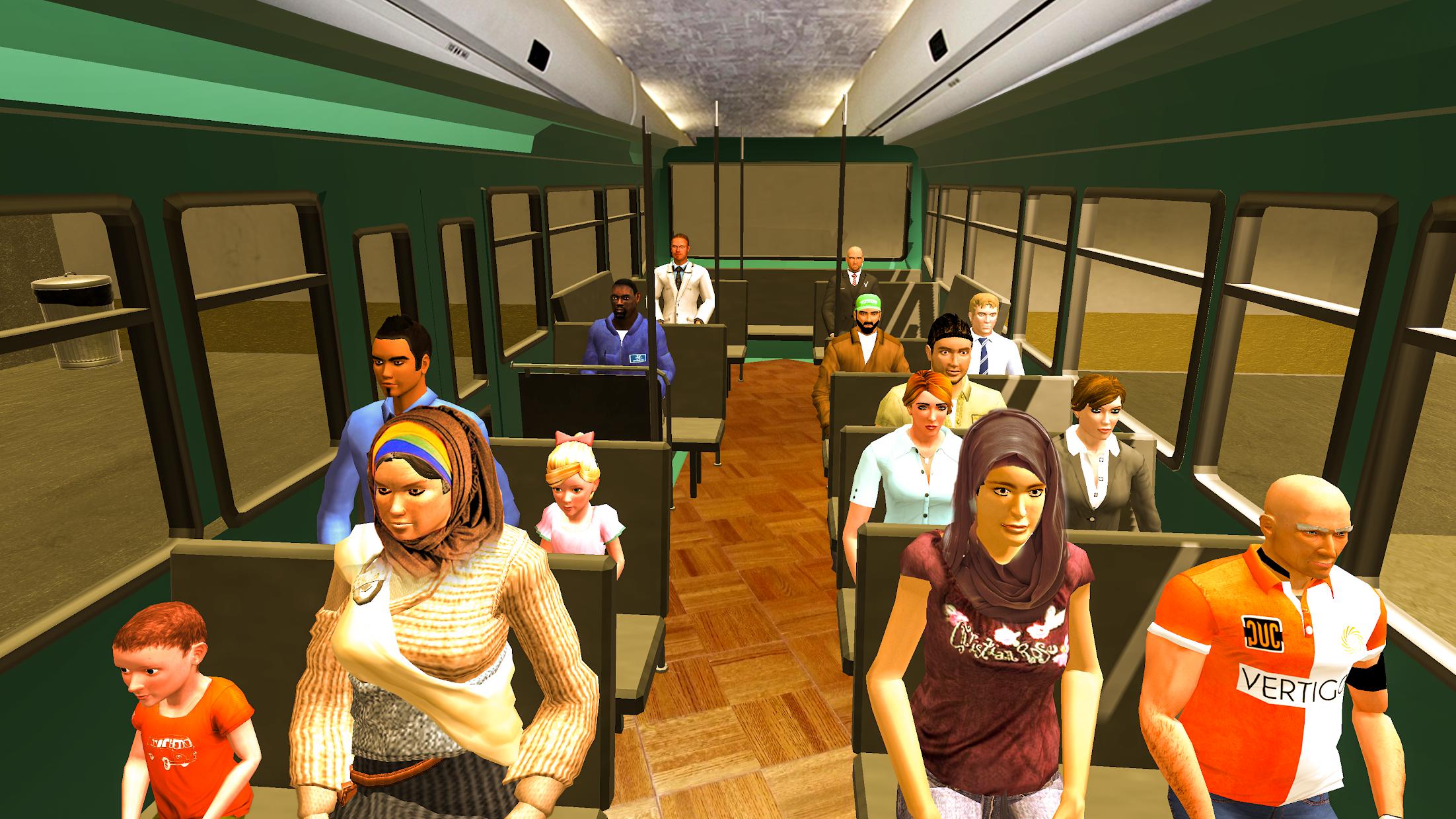 Coach Bus Parking Simulator 3D_截图_5