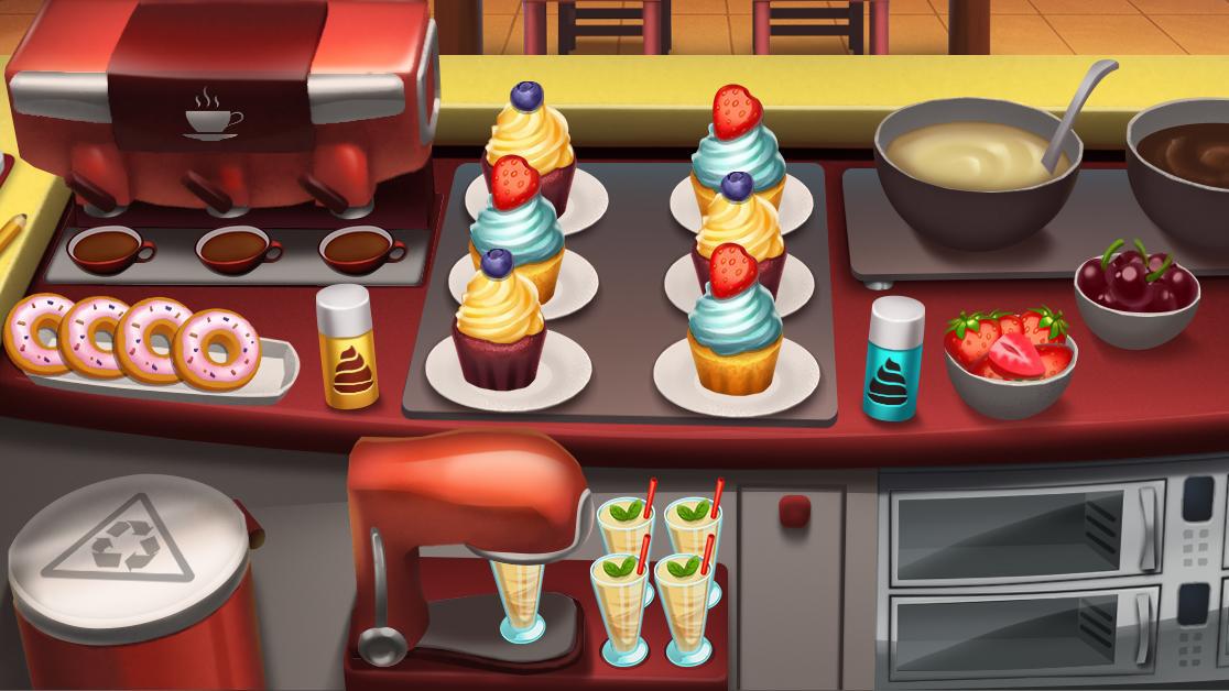 烹饪游戏 美食餐厅 Cooking Games Fast Food Maker Chef Craze