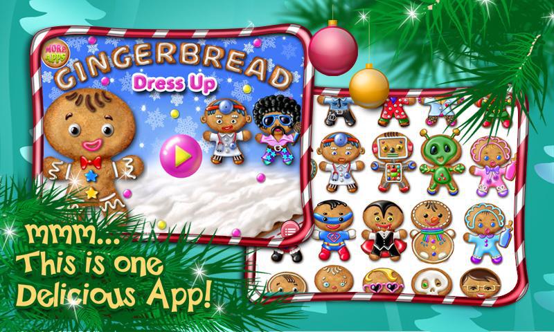 Gingerbread Dress Up XMAS Game_截图_5