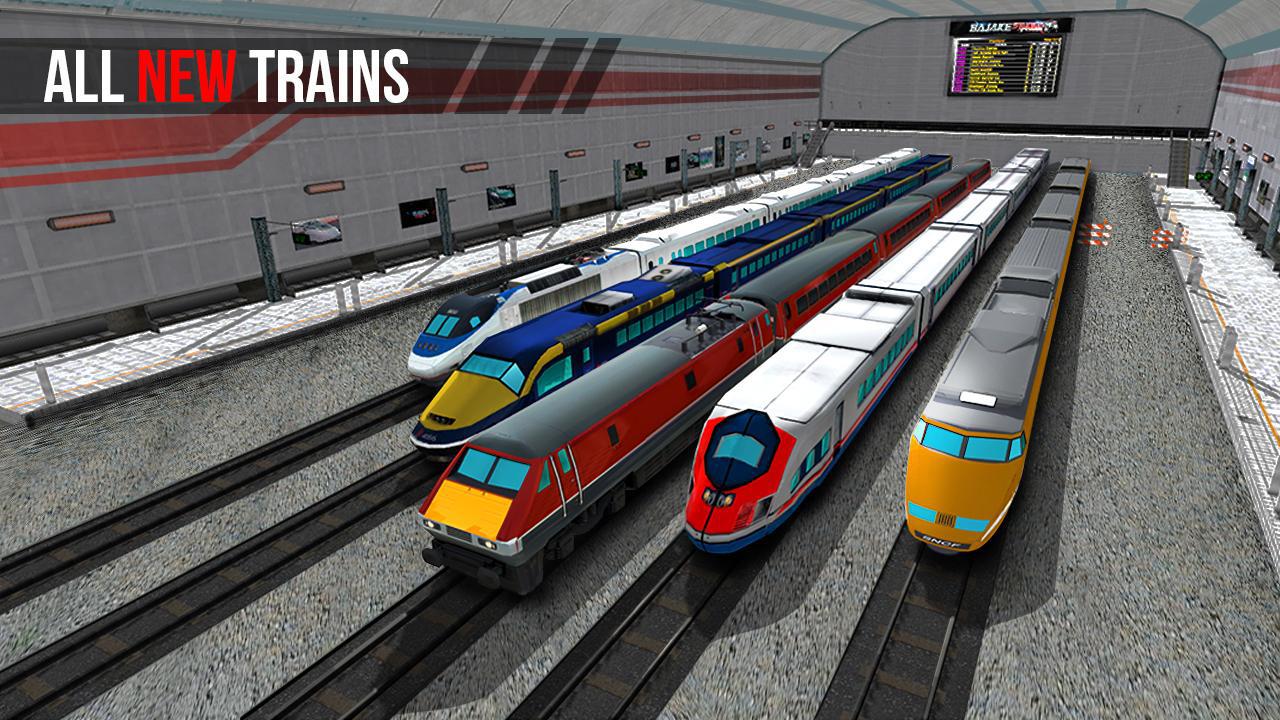 火车模拟器游戏：火车游戏
