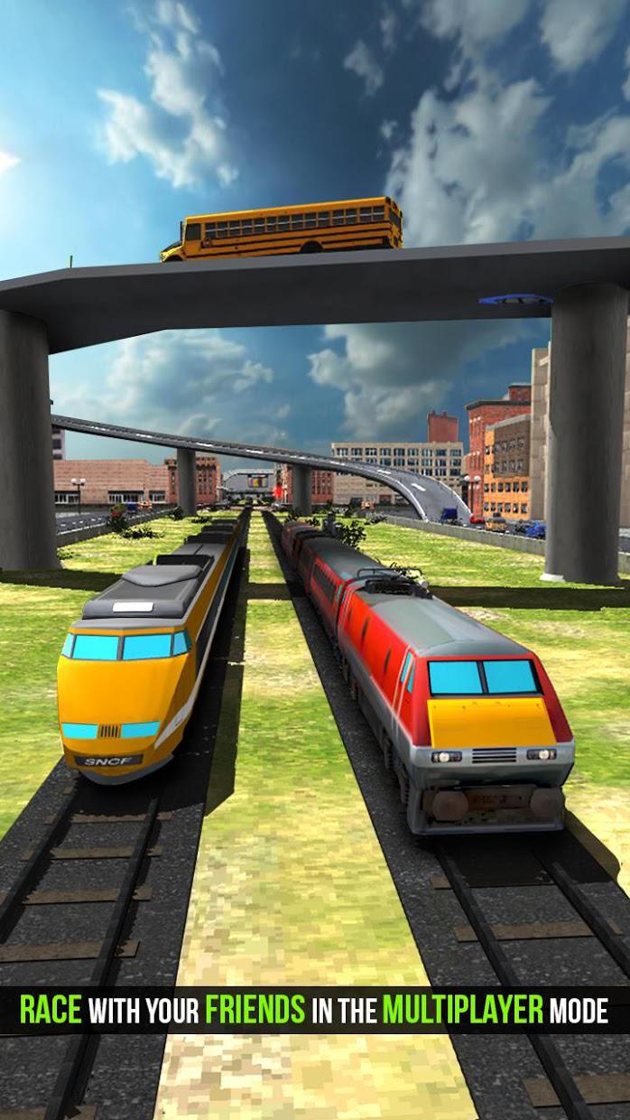 火车模拟器游戏：火车游戏_截图_2