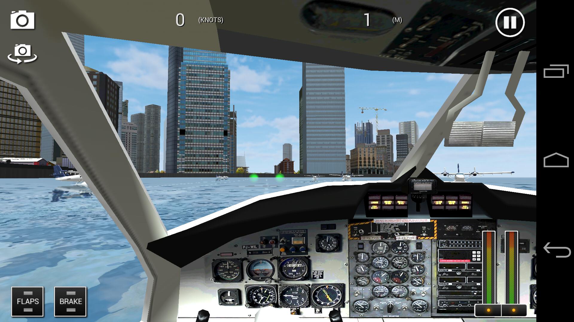Flight Sim SeaPlane City_截图_2