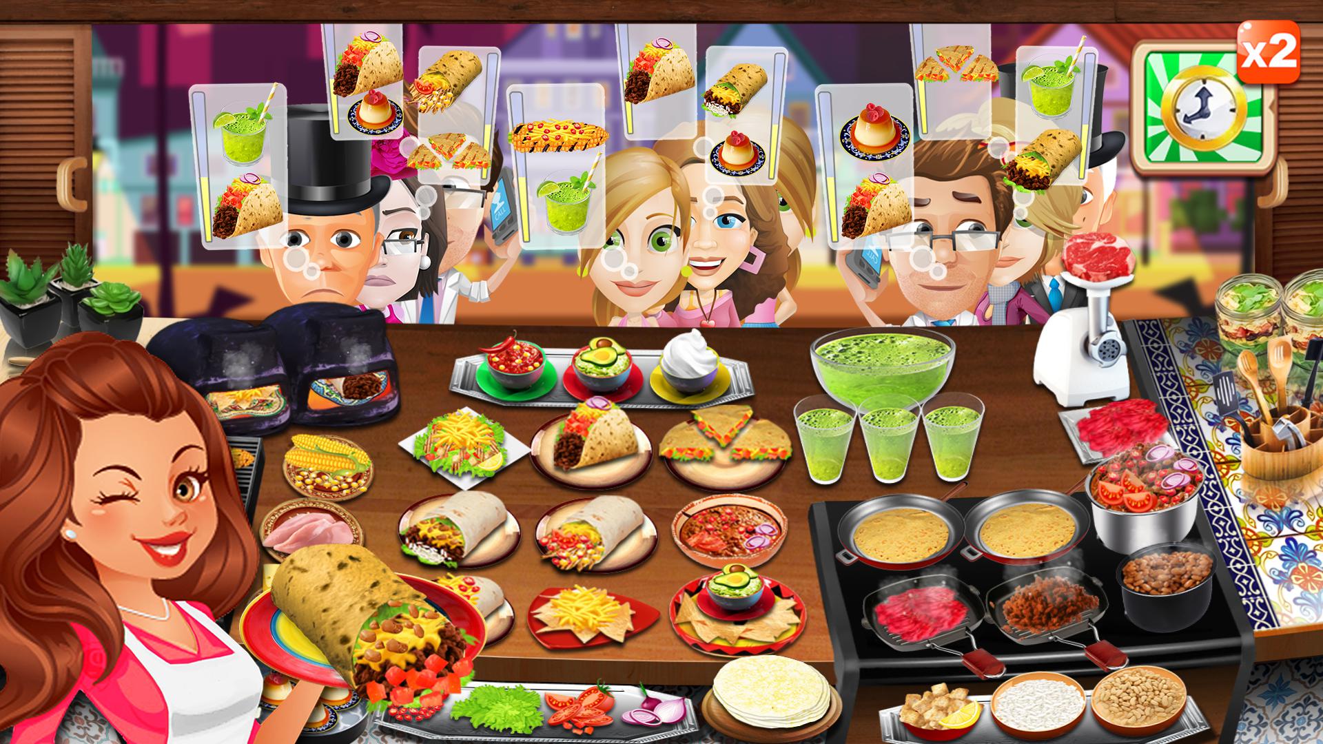 烹饪游戏:餐车厨师- 风靡全球的模拟烹饪游戏_截图_3