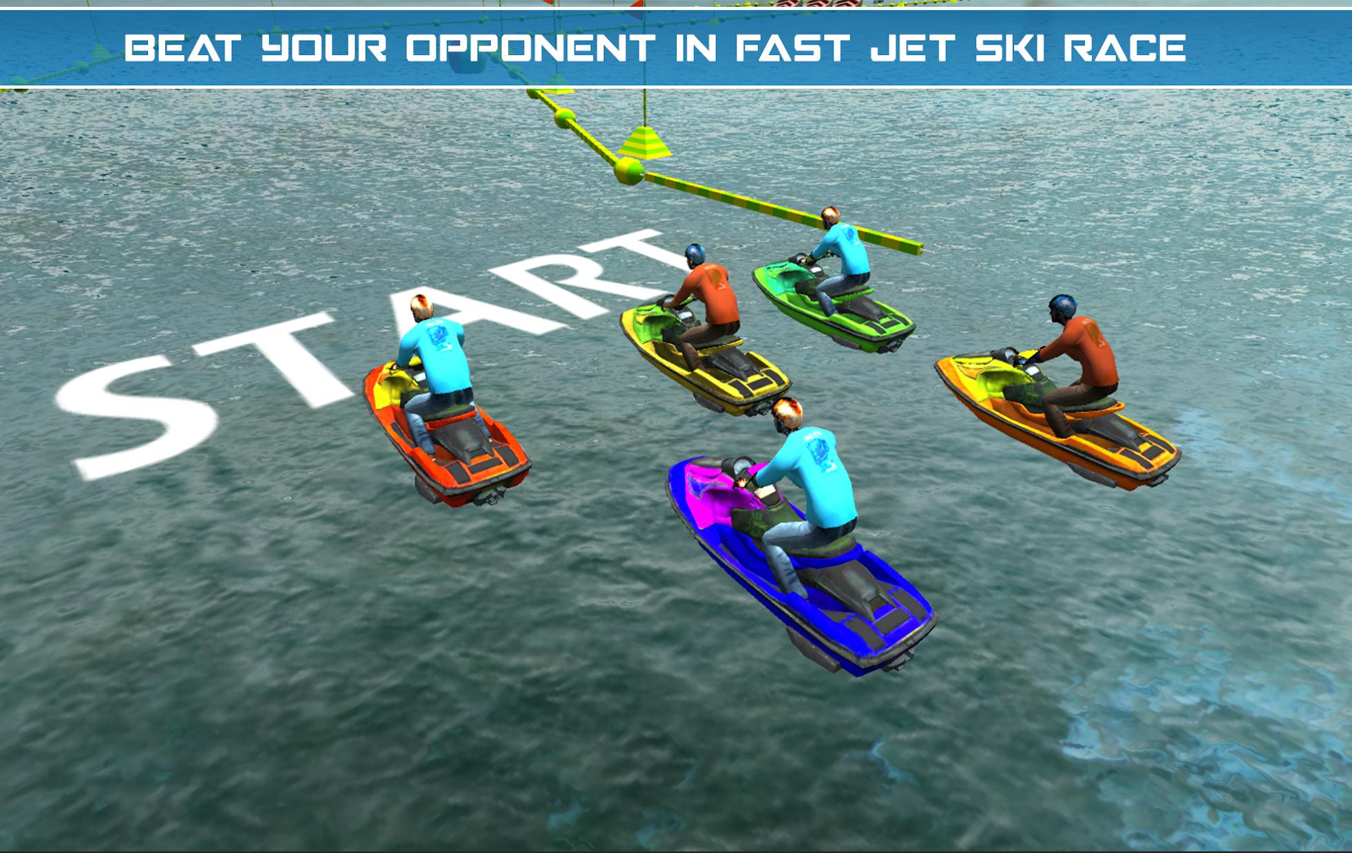 动力船喷气滑雪模拟器：水冲浪3D_游戏简介_图4