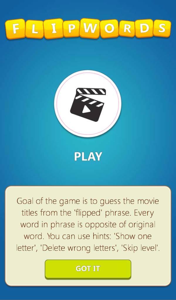 Guess The Movie. Flipwords_截图_4