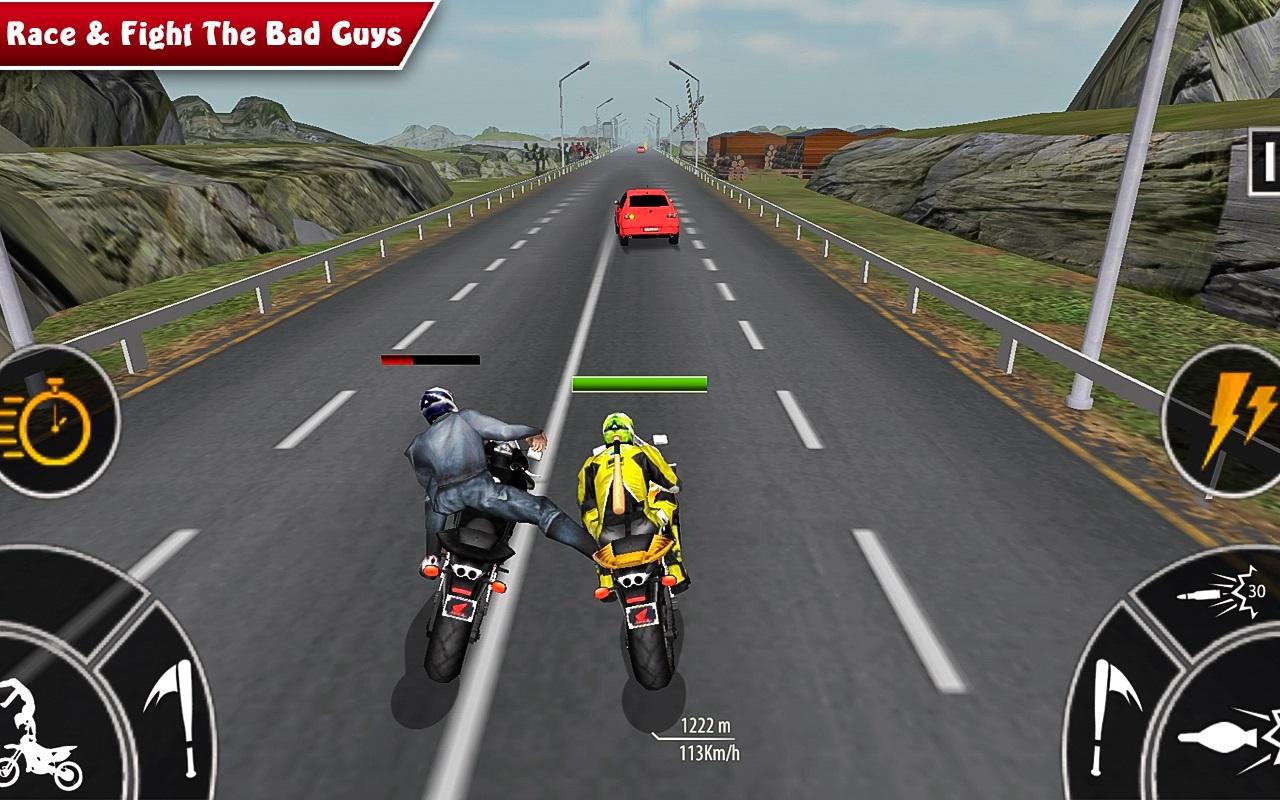 Moto Bike Attack Race 3d games_截图_2