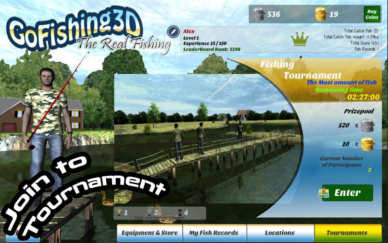 GoFishing3D The Real Fishing_截图_2