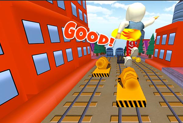3D Subway Kids Rail Dash Run_截图_4
