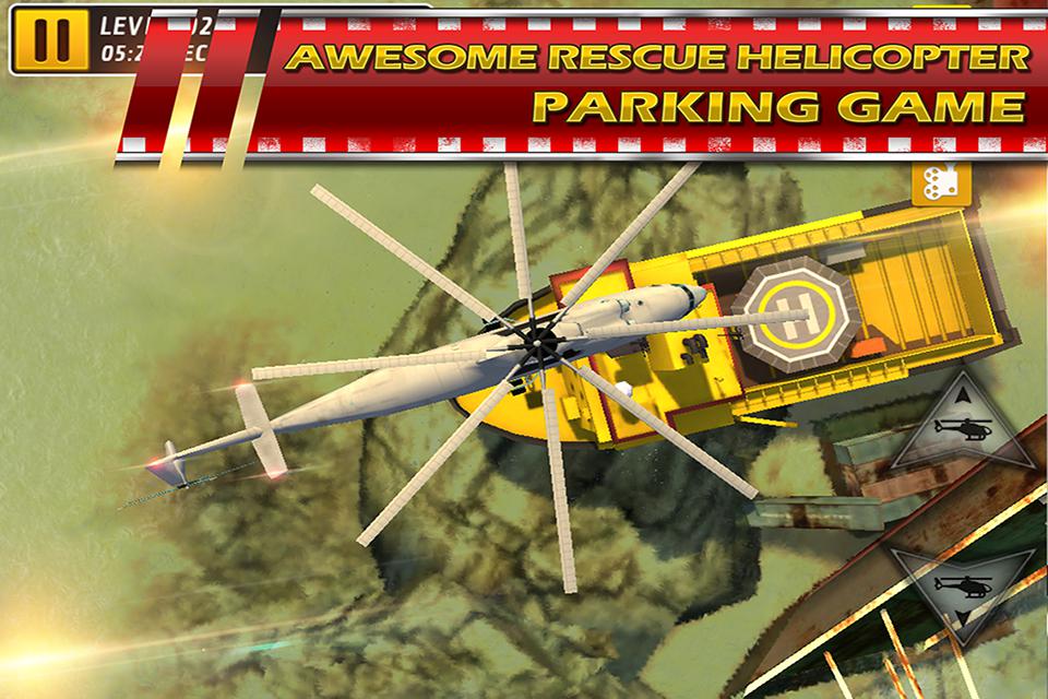 Helicopter 3D Rescue Parking_截图_5