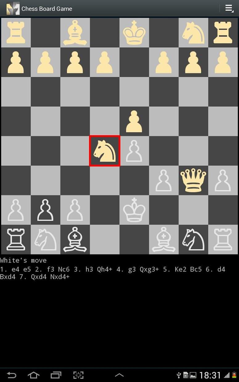 国际象棋的棋盘游戏_截图_3