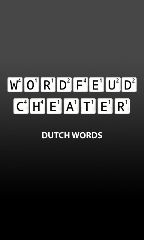 Cheater for Wordfeud - Dutch_截图_4