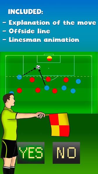 越位规则的足球