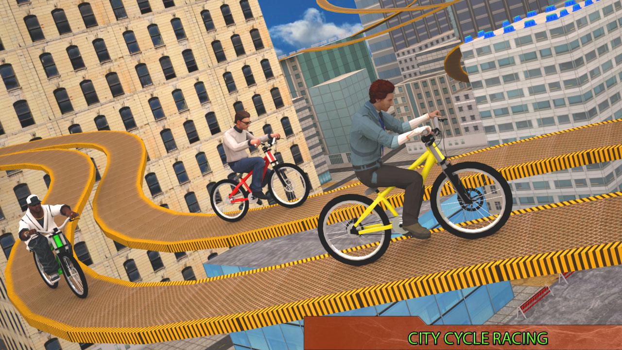 rooftop bicycle Simulator_截图_2