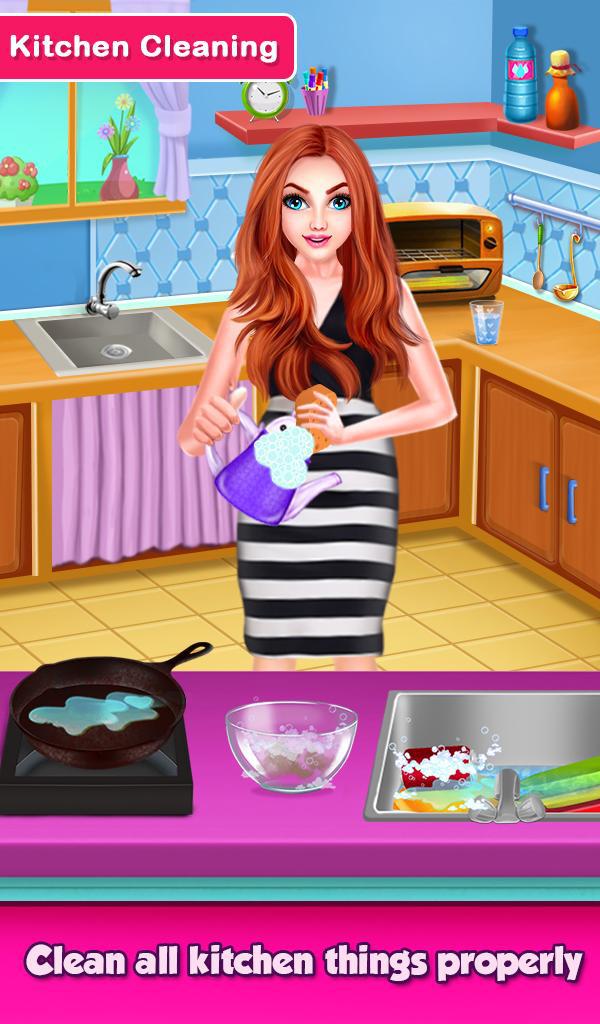 Magic House Cleaning - Girls Home Cleanup Game