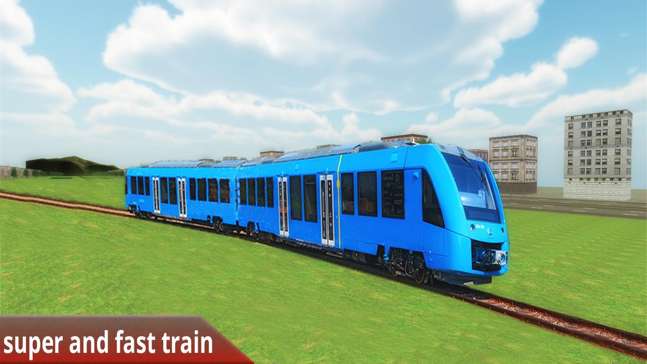 在轨道上超开快车地铁列车模拟器游戏_截图_3