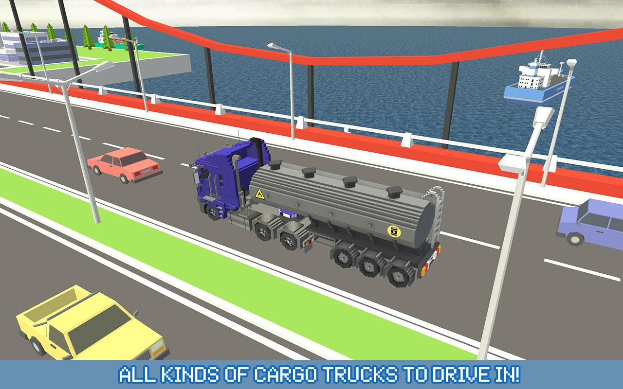 块状卡车司机：城市交通_游戏简介_图3