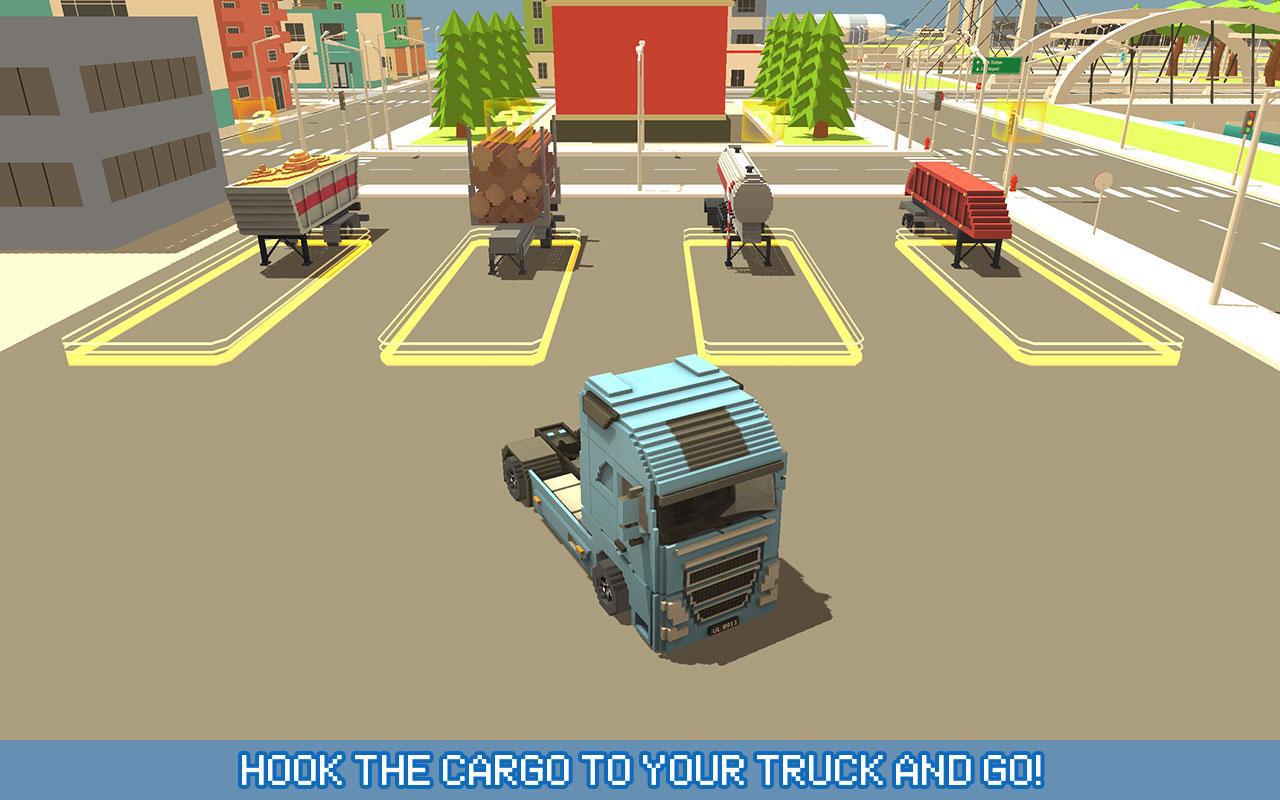 块状卡车司机：城市交通_游戏简介_图4