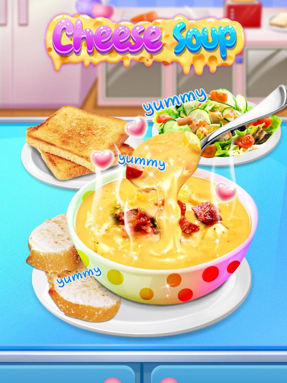 Cheese Soup - Hot Sweet Yummy Food Recipe_截图_4