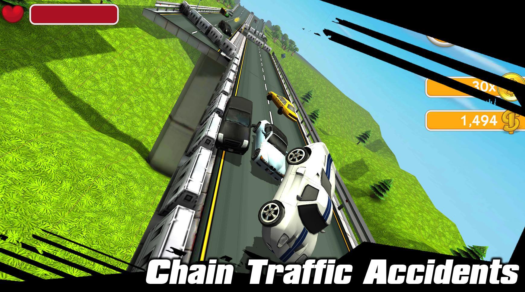 Traffic Crash - Highway Racer_游戏简介_图3