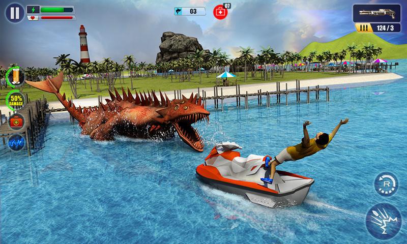 Underwater Sea Monster Hunter - Best Sniping Game_截图_3
