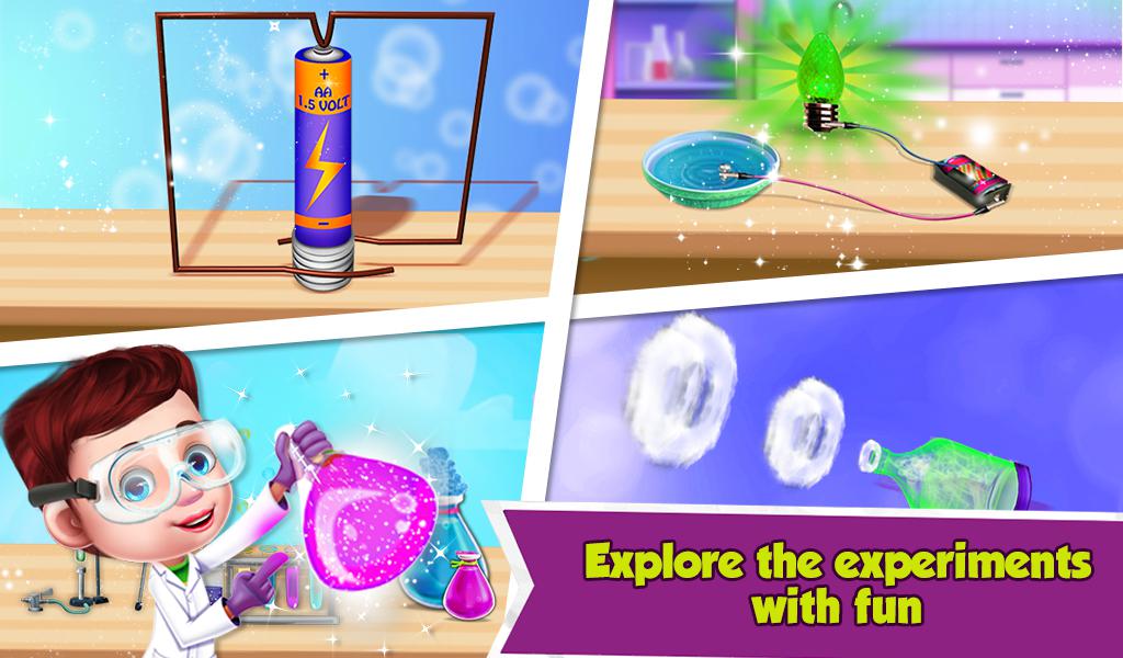 Science Tricks & Experiments In College Game_截图_2