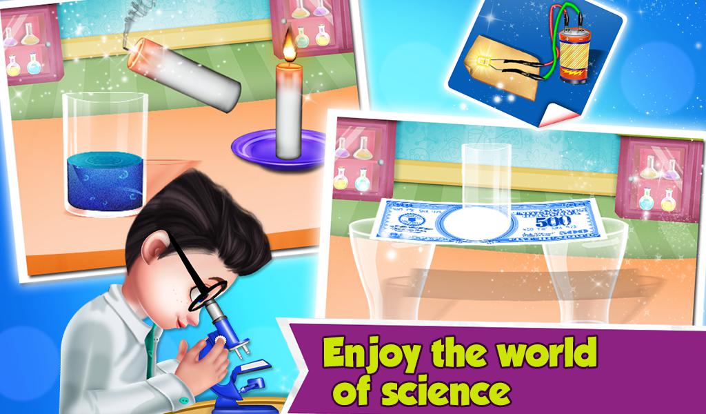 Science Tricks & Experiments In College Game_截图_5