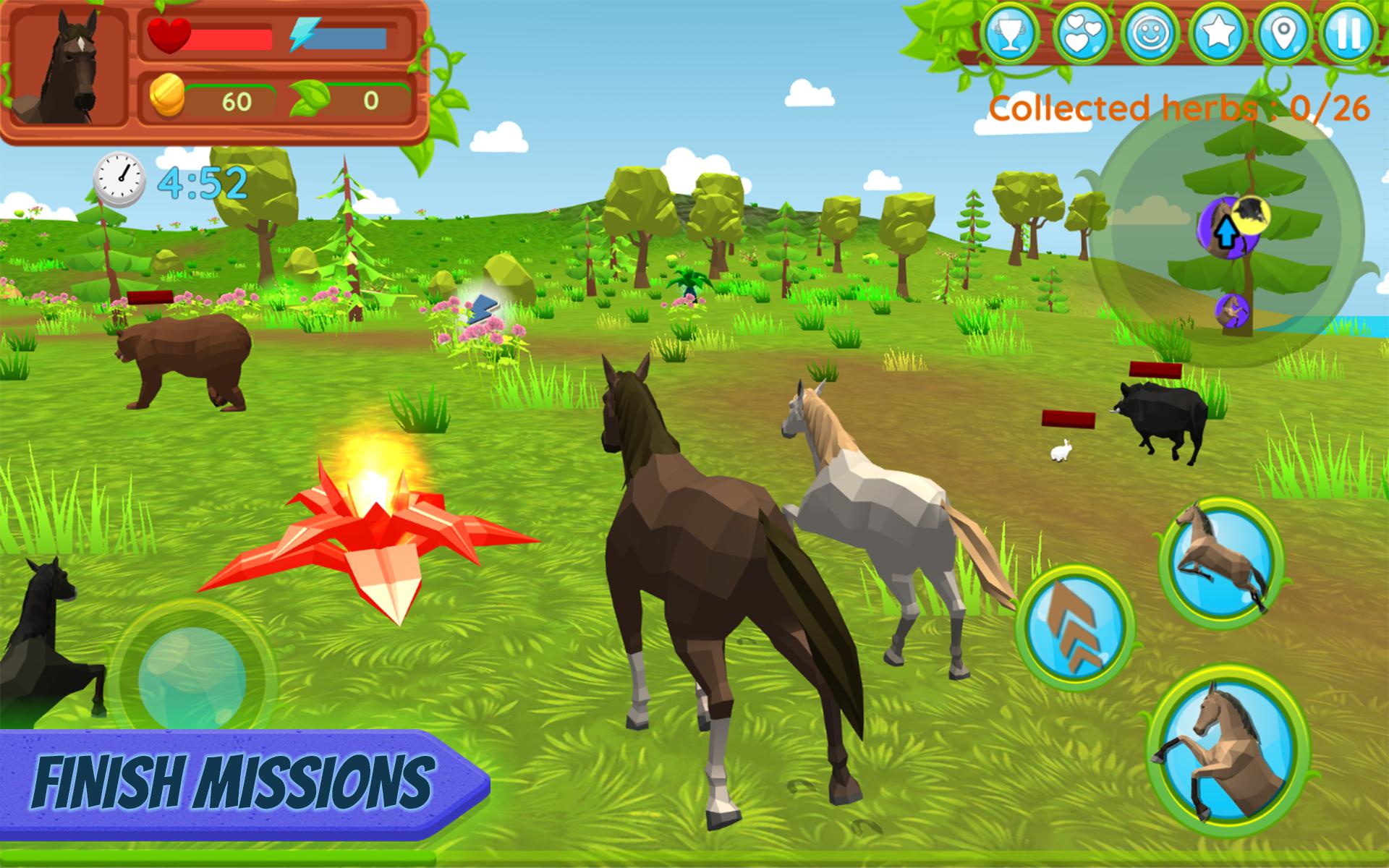 Horse Family – Animal Simulator 3D_截图_3