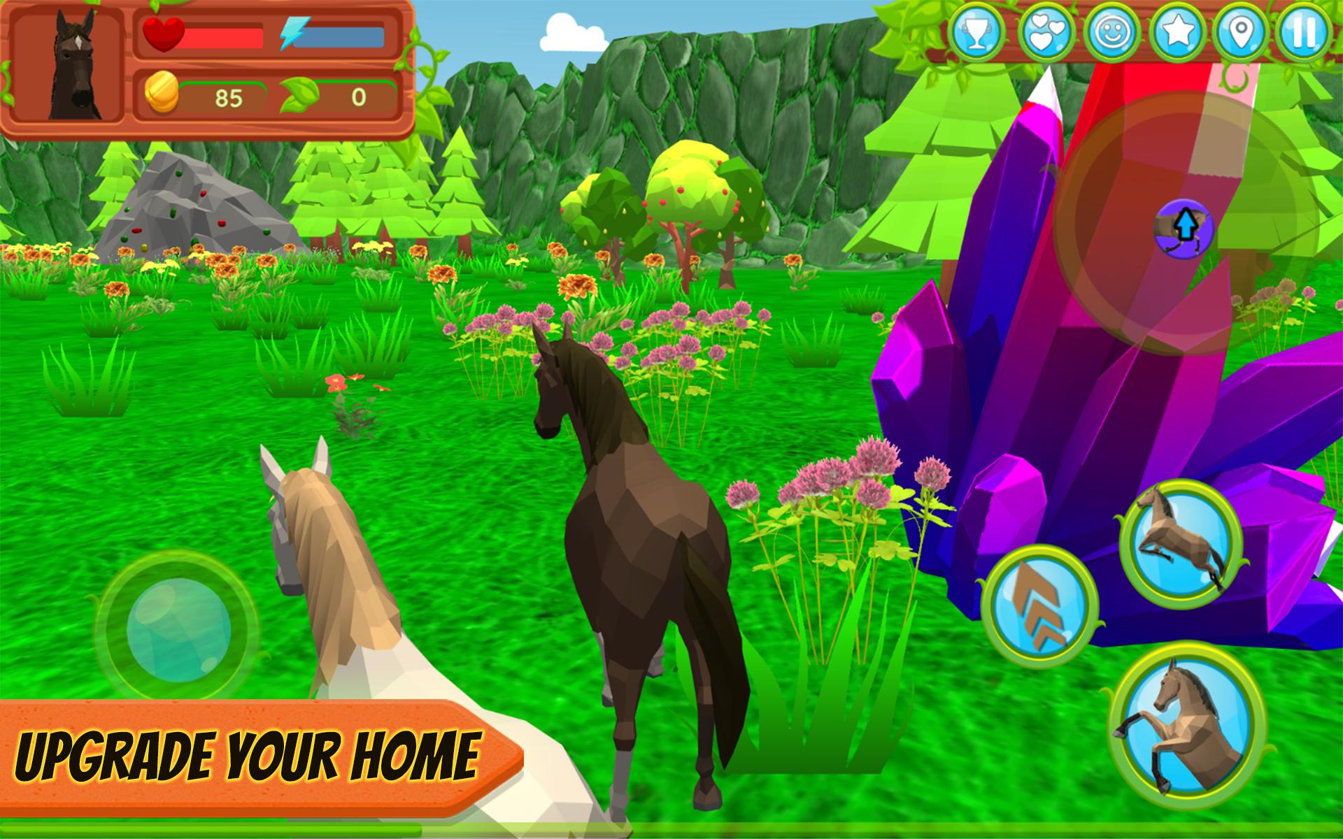 Horse Family – Animal Simulator 3D_截图_4
