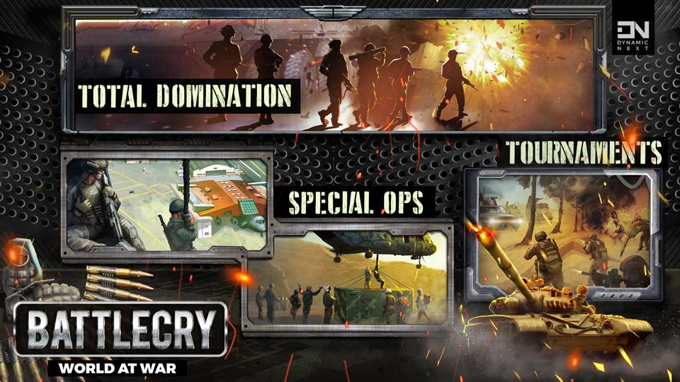 BattleCry: World War Game Free Online RPG_截图_4