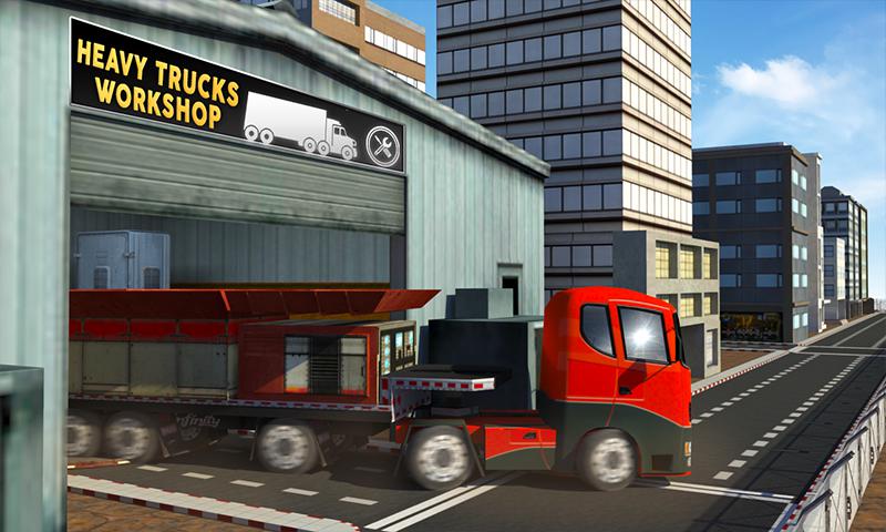 怪兽车破碎机 3D：城市垃圾车  Truck Simulator 2k17_截图_5