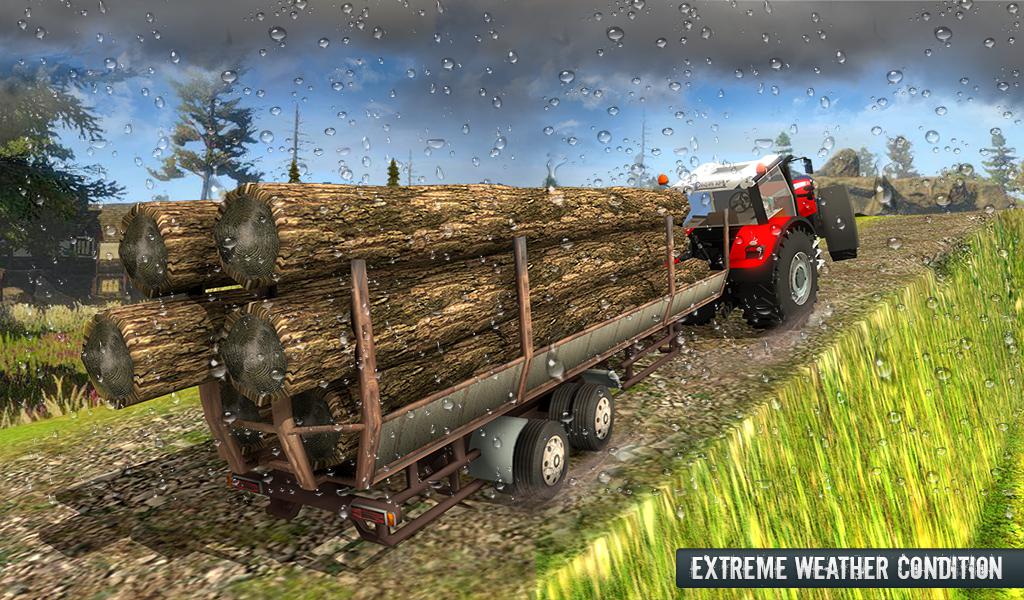 Cargo Tractor Trolley Simulator Farming Game 2019_截图_5