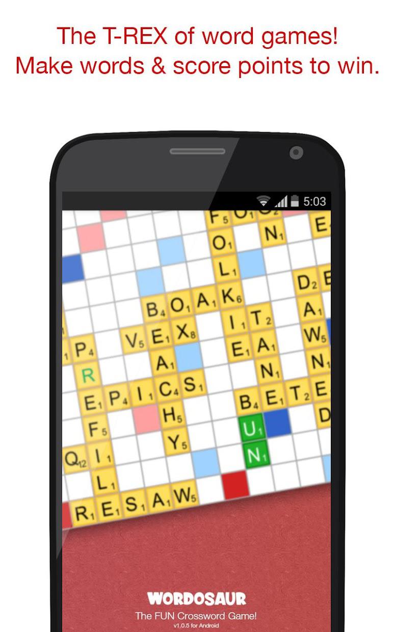 Wordosaur Top Rated Word Game
