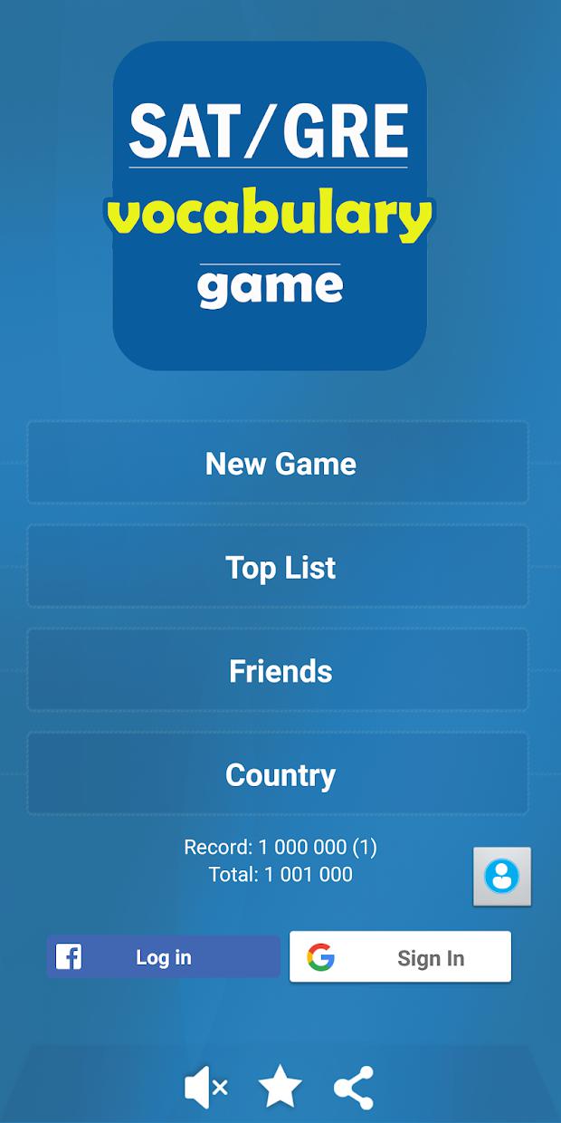 New SAT Game 2019 - SAT GRE Vocabulary Game_截图_3