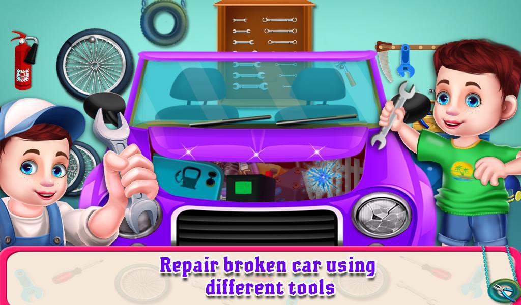 Little Garage Mechanic Vehicles Repair Workshop_游戏简介_图4