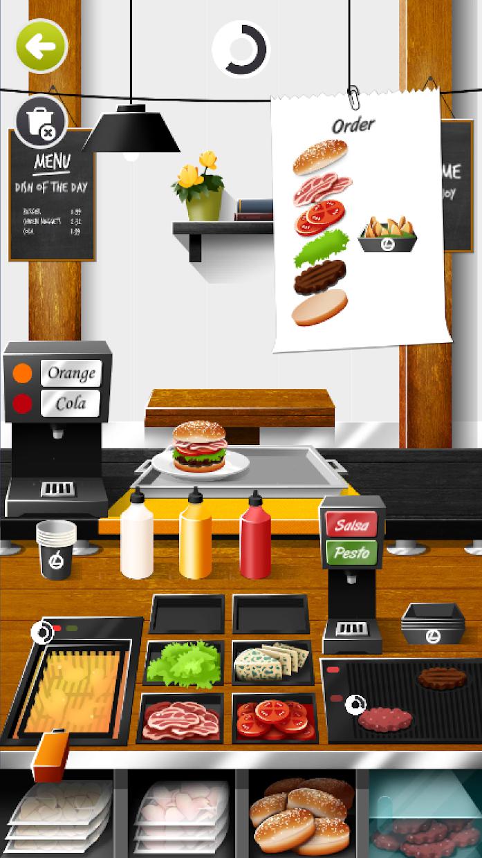 One Burger Cooking Game_游戏简介_图2
