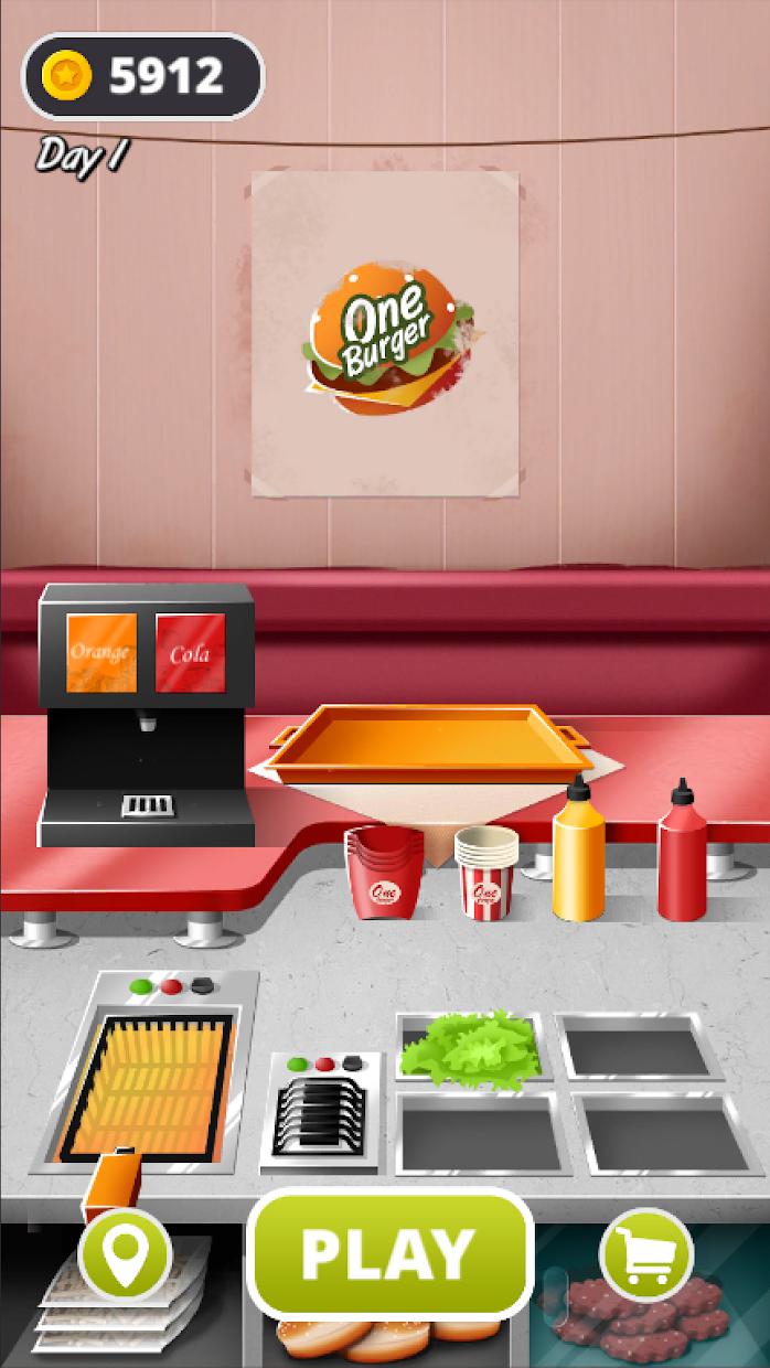 One Burger Cooking Game_截图_3