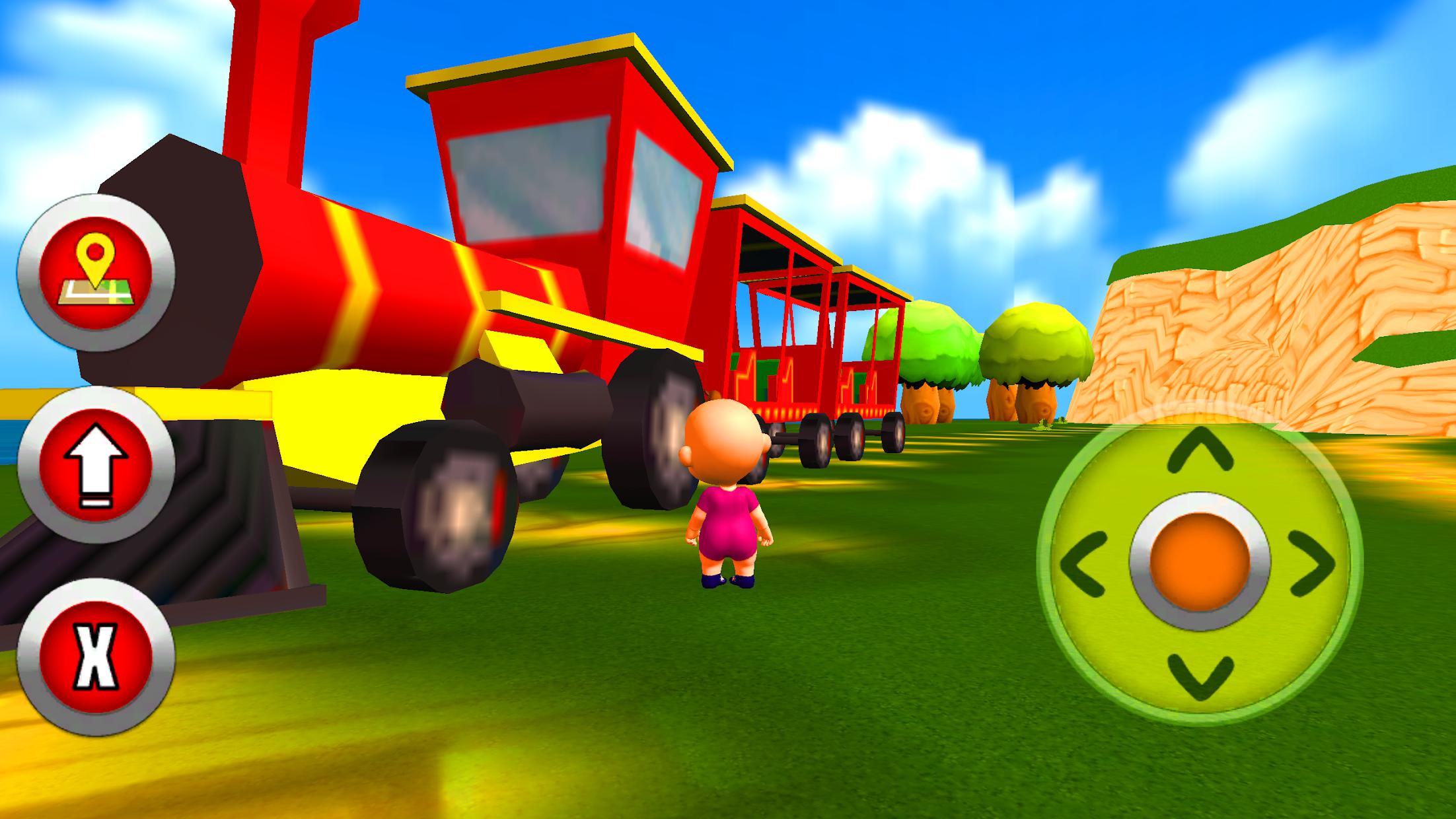 婴有趣停车 - 婴儿游戏3D