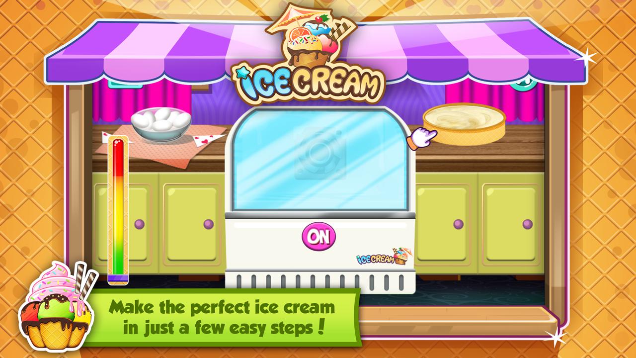 冰淇淋卡车:做甜点游戏_截图_2