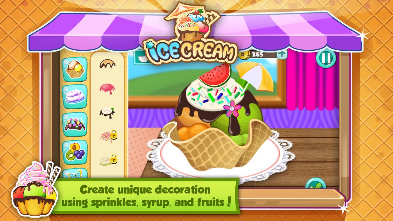 冰淇淋卡车:做甜点游戏_截图_5