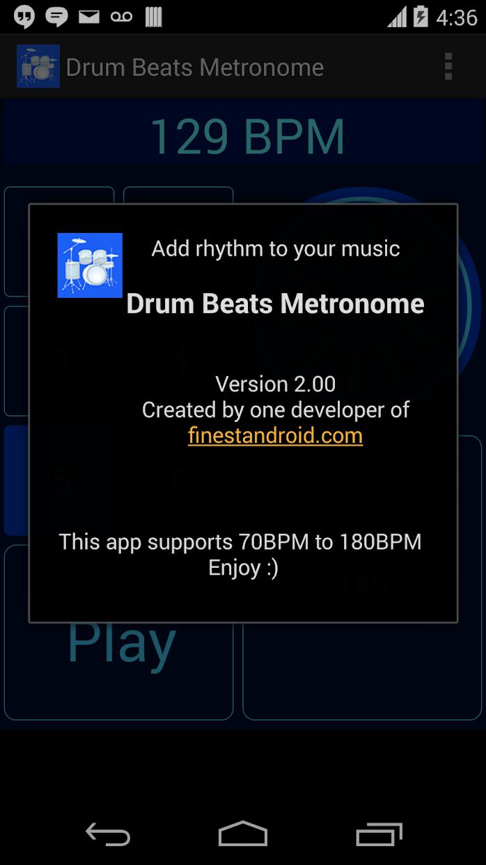 Drum Beats Metronome 节拍器_截图_4