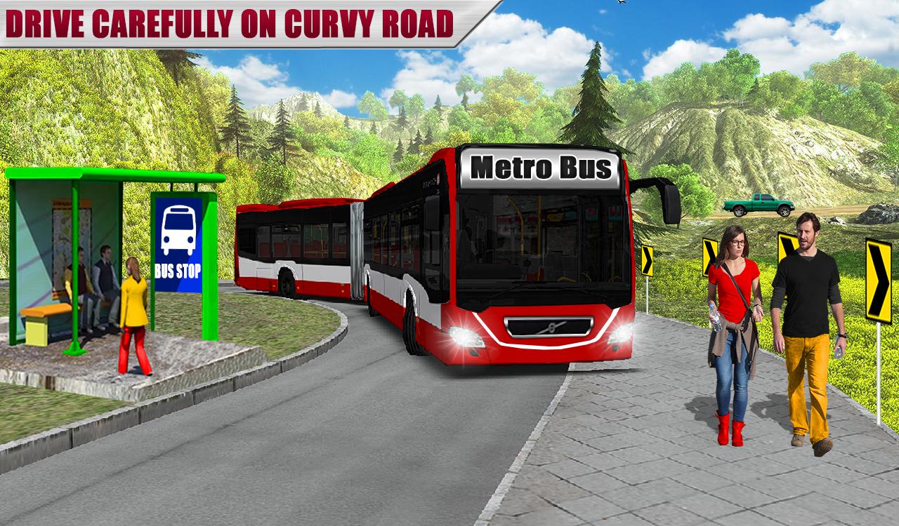 Metro Bus Games Real Metro Sim_截图_2