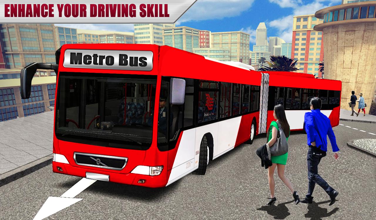 Metro Bus Games Real Metro Sim_截图_3