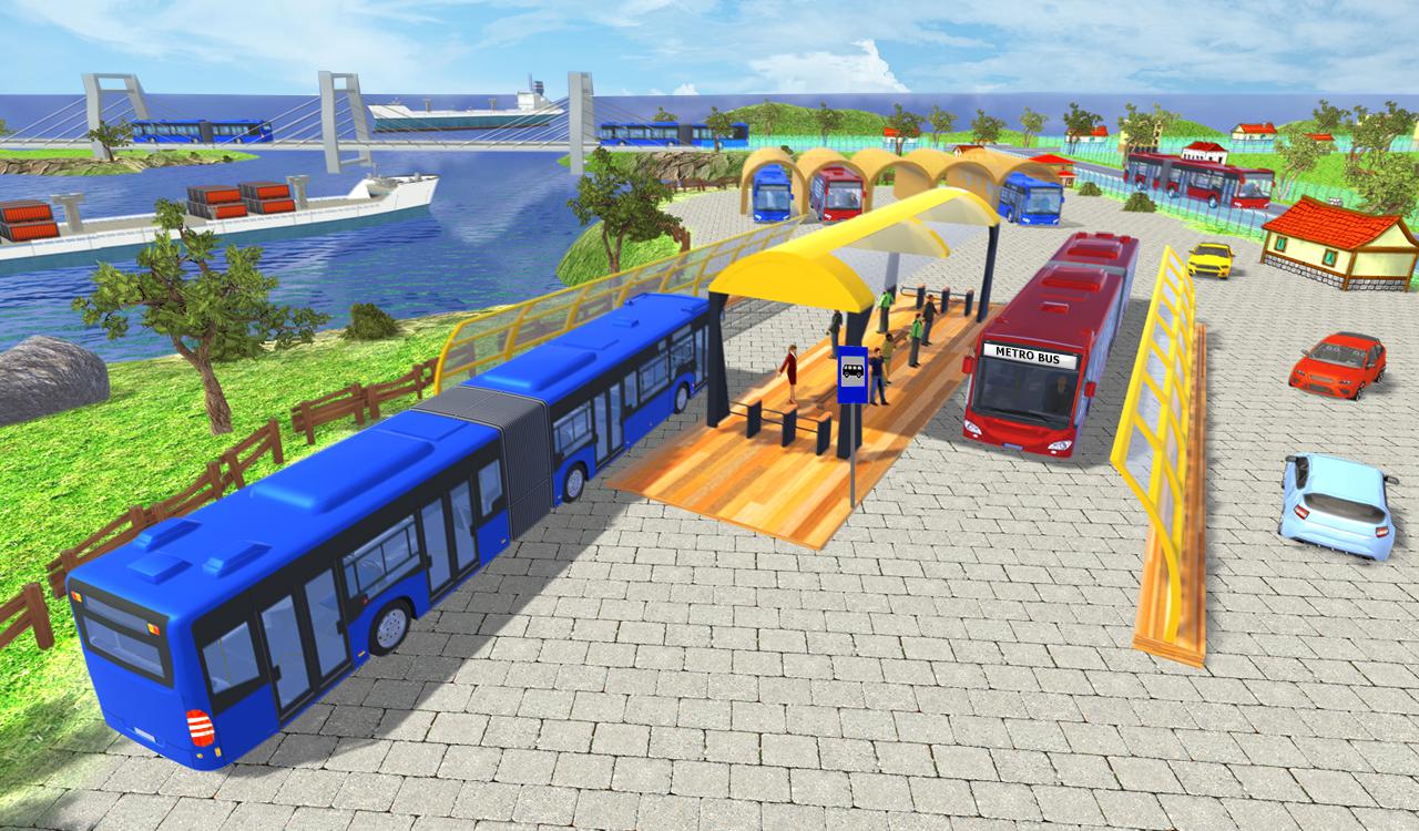 Offroad Metro Bus Game: Bus Simulator_截图_5