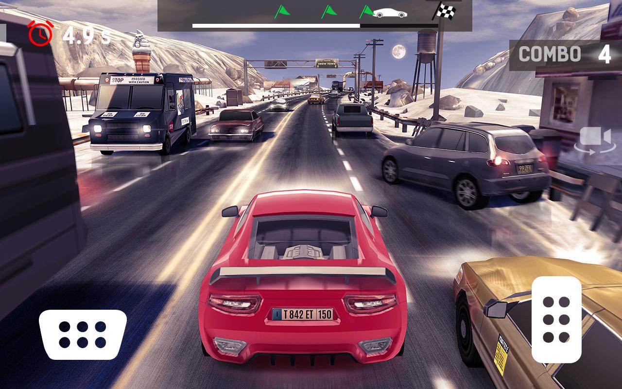 Traffic Xtreme 3D: Fast Car Racing & Highway Speed_截图_5